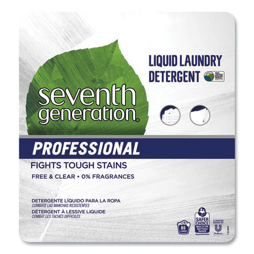 Seventh Generation® Professional Liquid Laundry Detergent, Free And Clear Scent, 1 Gal Bottle freeshipping - TVN Wholesale