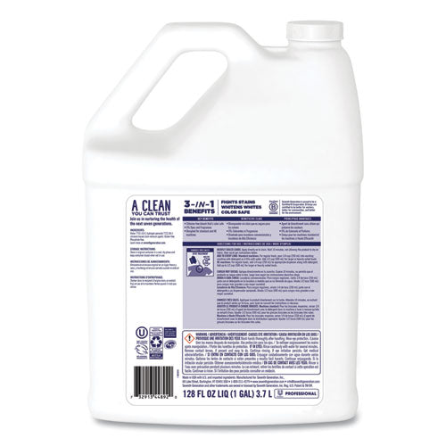 Seventh Generation® Professional Non Chlorine Bleach, Free And Clear, 1 Gal Bottle, 2-carton freeshipping - TVN Wholesale