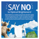 Seventh Generation® Natural Liquid Laundry Detergent, Ultra Power Plus, Fresh, 54 Loads, 95 Oz, 4-ct freeshipping - TVN Wholesale