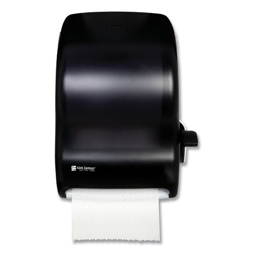 San Jamar® Lever Roll Towel Dispenser, Classic, 12.94 X 9.25 X 16.5, Transparent Black Pearl freeshipping - TVN Wholesale