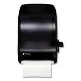 San Jamar® Lever Roll Towel Dispenser, Classic, 12.94 X 9.25 X 16.5, Transparent Black Pearl freeshipping - TVN Wholesale