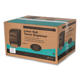 San Jamar® Lever Roll Towel Dispenser, Oceans, 12.94 X 9.25 X 16.5, Black Pearl freeshipping - TVN Wholesale