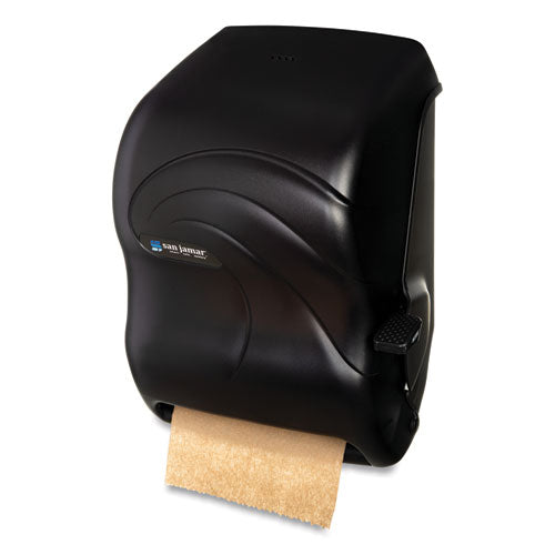 San Jamar® Lever Roll Towel Dispenser, Oceans, 12.94 X 9.25 X 16.5, Black Pearl freeshipping - TVN Wholesale