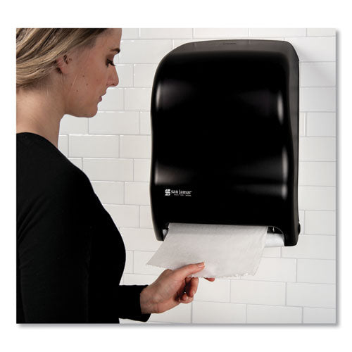 San Jamar® Tear-n-dry Touchless Roll Towel Dispenser, 11.75 X 9 X 15.5, Black Pearl freeshipping - TVN Wholesale