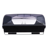 San Jamar® Ultrafold Multifold-c-fold Towel Dispenser, Oceans, 11.75 X 6.25 X 18, Transparent Black Pearl freeshipping - TVN Wholesale