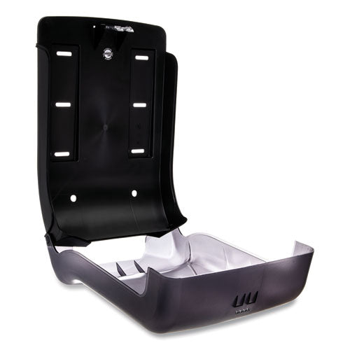 San Jamar® Ultrafold Multifold-c-fold Towel Dispenser, Oceans, 11.75 X 6.25 X 18, Transparent Black Pearl freeshipping - TVN Wholesale