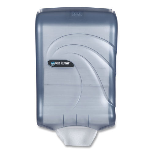 San Jamar® Ultrafold Multifold-c-fold Towel Dispenser, Oceans, 11.75 X 6.25 X 18, Arctic Blue freeshipping - TVN Wholesale