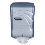 San Jamar® Ultrafold Multifold-c-fold Towel Dispenser, Oceans, 11.75 X 6.25 X 18, Arctic Blue freeshipping - TVN Wholesale