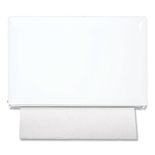 San Jamar® Singlefold Paper Towel Dispenser, 10.75 X 6 X 7.5, White freeshipping - TVN Wholesale