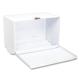 San Jamar® Singlefold Paper Towel Dispenser, 10.75 X 6 X 7.5, White freeshipping - TVN Wholesale