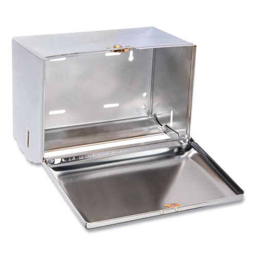 San Jamar® Singlefold Paper Towel Dispenser, 10.75 X 6 X 7.5, Chrome freeshipping - TVN Wholesale