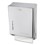 San Jamar® C-fold-multifold Towel Dispenser, 11.38 X 4 X 14.75, Chrome freeshipping - TVN Wholesale