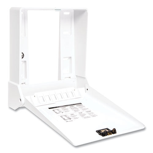 San Jamar® True Fold C-fold-multifold Paper Towel Dispenser, 11.63 X 5 X 14.5, White freeshipping - TVN Wholesale