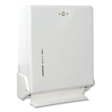 San Jamar® True Fold C-fold-multifold Paper Towel Dispenser, 11.63 X 5 X 14.5, White freeshipping - TVN Wholesale