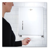 San Jamar® True Fold C-fold-multifold Paper Towel Dispenser, 11.63 X 5 X 14.5, White freeshipping - TVN Wholesale