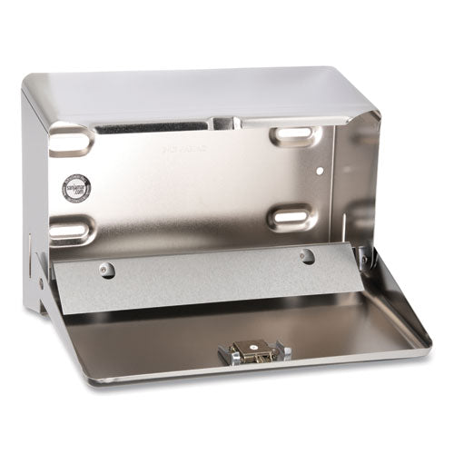 San Jamar® Mini C-fold-multifold Towel Dispenser, 11.13 X 3.88 X 7.88, Chrome freeshipping - TVN Wholesale