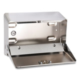 San Jamar® Mini C-fold-multifold Towel Dispenser, 11.13 X 3.88 X 7.88, Chrome freeshipping - TVN Wholesale