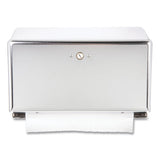 San Jamar® Mini C-fold-multifold Towel Dispenser, 11.13 X 3.88 X 7.88, Chrome freeshipping - TVN Wholesale