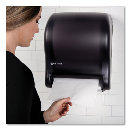 San Jamar® Tear-n-dry Essence Automatic Dispenser, Classic, 11.75 X 9.13 X 14.44, Black Pearl freeshipping - TVN Wholesale