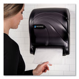San Jamar® Tear-n-dry Essence Touchless Towel Dispenser, 11.75 X 9.13 X 14.44, Black Pearl freeshipping - TVN Wholesale