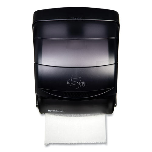 San Jamar® Integra Lever Roll Towel Dispenser, 11.5 X 11.25 X 13.5, Black Pearl freeshipping - TVN Wholesale