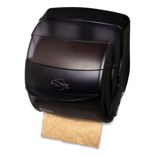 San Jamar® Integra Lever Roll Towel Dispenser, 11.5 X 11.25 X 13.5, Black Pearl freeshipping - TVN Wholesale