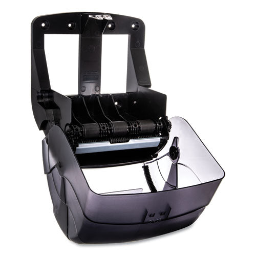 San Jamar® Integra Lever Roll Towel Dispenser, 11.5 X 11.25 X 13.5, Black Pearl freeshipping - TVN Wholesale