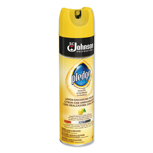 Pledge® Furniture Polish, Lemon, 14.2 Oz Aerosol Spray freeshipping - TVN Wholesale