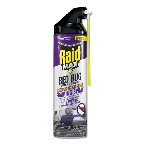 Raid® Foaming Crack And Crevice Bed Bug Killer, 17.5 Oz, Aerosol, 6-carton freeshipping - TVN Wholesale
