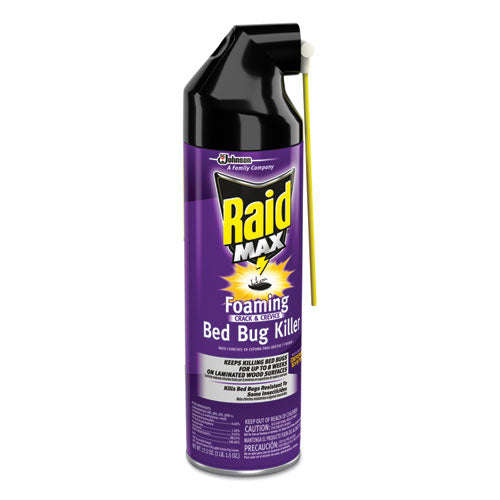 Raid® Foaming Crack And Crevice Bed Bug Killer, 17.5 Oz, Aerosol freeshipping - TVN Wholesale