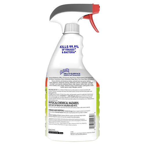 Fantastik® Multi-surface Disinfectant Degreaser, Herbal, 32 Oz Spray Bottle freeshipping - TVN Wholesale