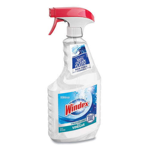 Windex® Multi-surface Vinegar Cleaner, Fresh Clean Scent, 23 Oz Spray Bottle, 8-carton freeshipping - TVN Wholesale