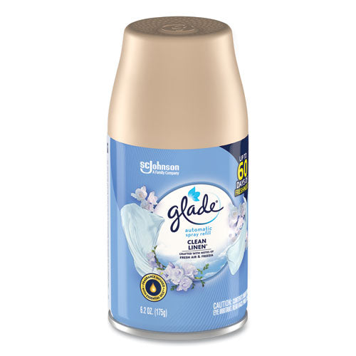 Glade® Automatic Air Freshener, Clean Linen, 6.2 Oz freeshipping - TVN Wholesale