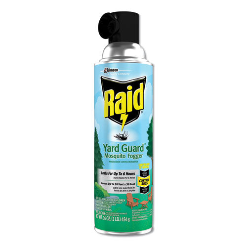 Raid® Yard Guard Fogger, 16 Oz, Aerosol, 12-carton freeshipping - TVN Wholesale