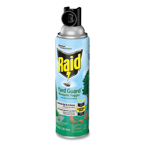 Raid® Yard Guard Fogger, 16 Oz, Aerosol, 12-carton freeshipping - TVN Wholesale