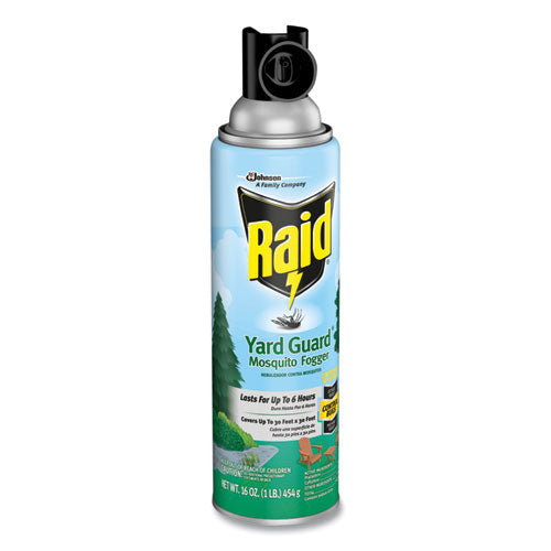 Raid® Yard Guard Fogger, 16 Oz, Aerosol, 12-carton freeshipping - TVN Wholesale