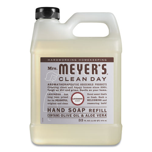Mrs. Meyer's® Clean Day Liquid Hand Soap, Lavender, 33 Oz, 6-carton freeshipping - TVN Wholesale