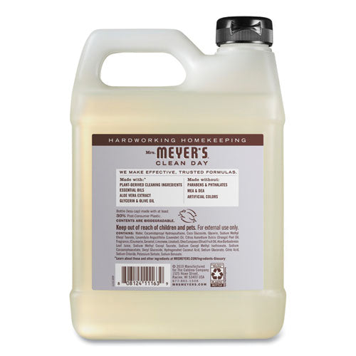 Mrs. Meyer's® Clean Day Liquid Hand Soap Refill, Lavender, 33 Oz freeshipping - TVN Wholesale