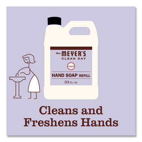 Mrs. Meyer's® Clean Day Liquid Hand Soap, Lavender, 33 Oz, 6-carton freeshipping - TVN Wholesale