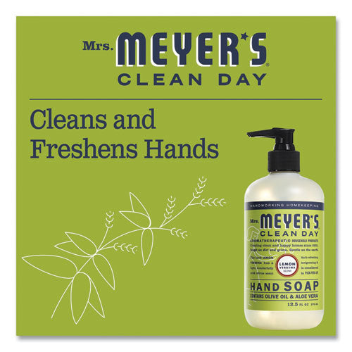 Mrs. Meyer's® Clean Day Liquid Hand Soap, Lemon Verbena, 12.5 Oz freeshipping - TVN Wholesale