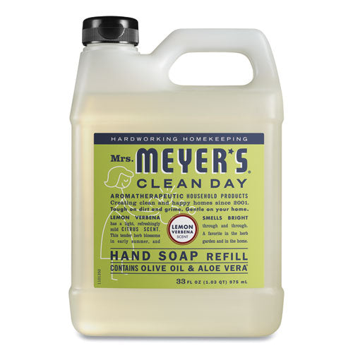 Mrs. Meyer's® Clean Day Liquid Hand Soap, Lemon, 33 Oz, 6-carton freeshipping - TVN Wholesale