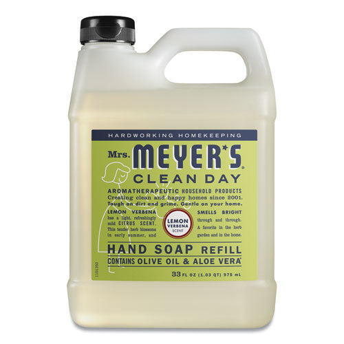 Mrs. Meyer's® Clean Day Liquid Hand Soap Refill, Lemon Verbena, 33 Oz freeshipping - TVN Wholesale
