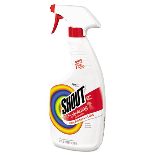 Shout® Laundry Stain Treatment, Pleasant Scent, Trigger Spray Bottle, 22 Oz freeshipping - TVN Wholesale
