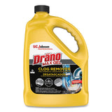 Drano® Max Gel Clog Remover, Bleach Scent, 128 Oz Bottle, 4-carton freeshipping - TVN Wholesale