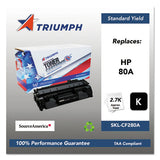 Triumph™ 751000nsh1318 Remanufactured Cf280a (80a) Toner, 2,700 Page-yield, Black freeshipping - TVN Wholesale