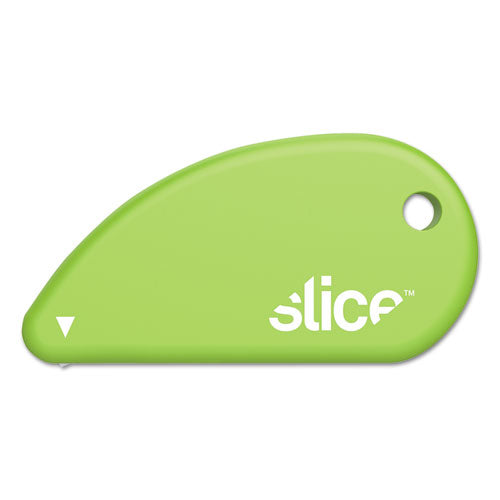 slice® Safety Cutters, Fixed, Non Replaceable Micro Safety Blade, Ceramic, Green freeshipping - TVN Wholesale