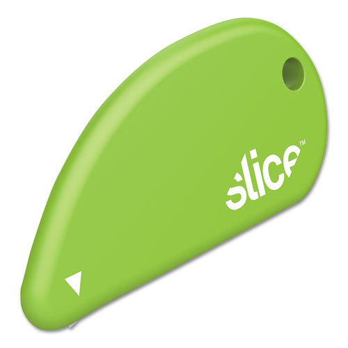 slice® Safety Cutters, Fixed, Non Replaceable Micro Safety Blade, Ceramic, Green freeshipping - TVN Wholesale