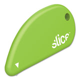slice® Safety Cutters, Fixed, Non Replaceable Micro Safety Blade, Ceramic, Green freeshipping - TVN Wholesale