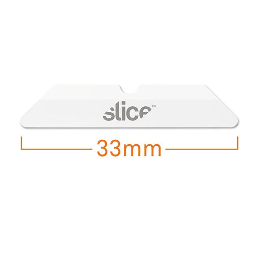 slice® Safety Box Cutter Blades, Rounded Tip, Ceramic Zirconium Oxide, 4-pack freeshipping - TVN Wholesale