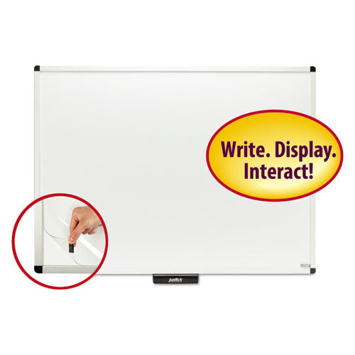 Smead® Justick By Smead Dry-erase Board With Frame, 48" X 36", White freeshipping - TVN Wholesale
